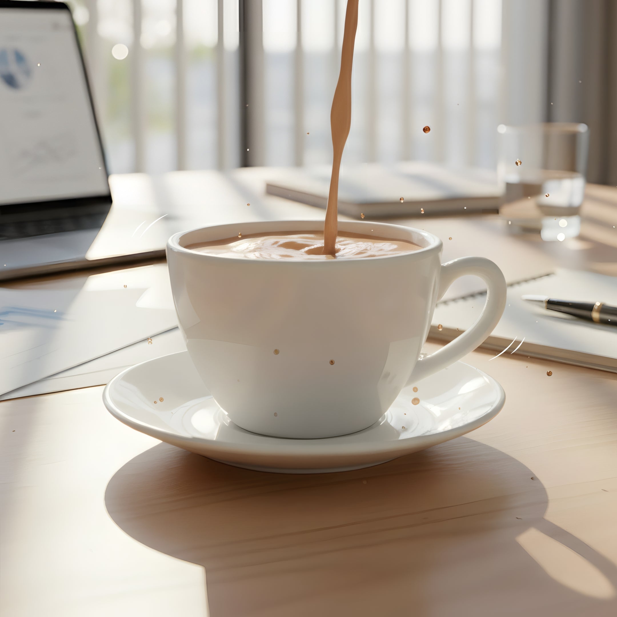 Pack x12 Tasses à Café + Sous-tasses