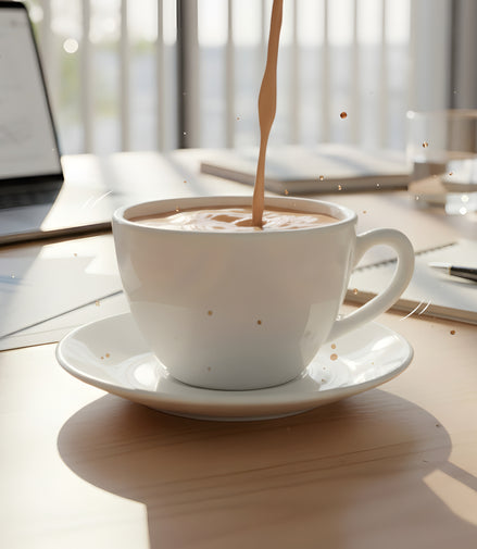 Pack x12 Tasses à Café + Sous-tasses
