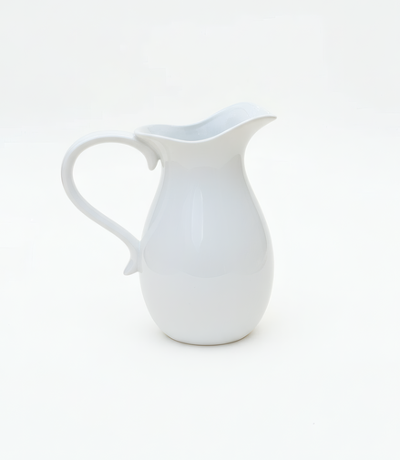 Pack de 2 Grandes carafes en porcelaine