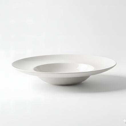 Pack de 6 Assiettes creuses en porcelaine