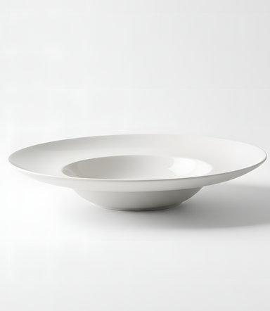Pack de 6 Assiettes creuses en porcelaine