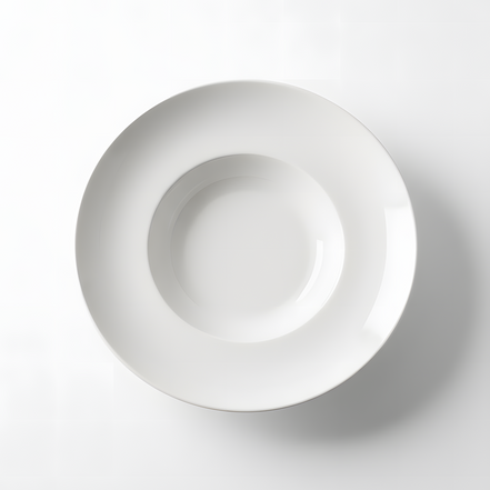 Pack de 6 Assiettes creuses en porcelaine