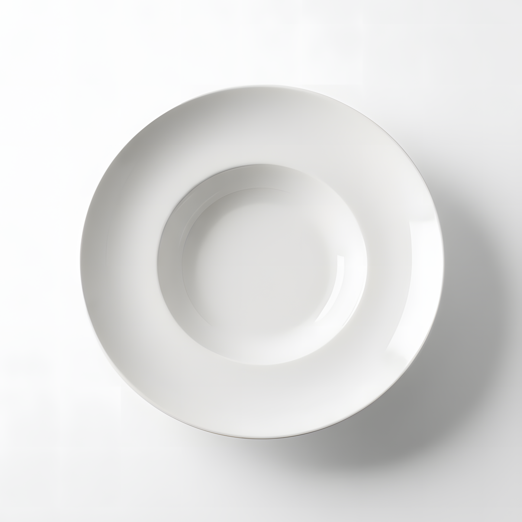 Pack de 6 Assiettes creuses en porcelaine