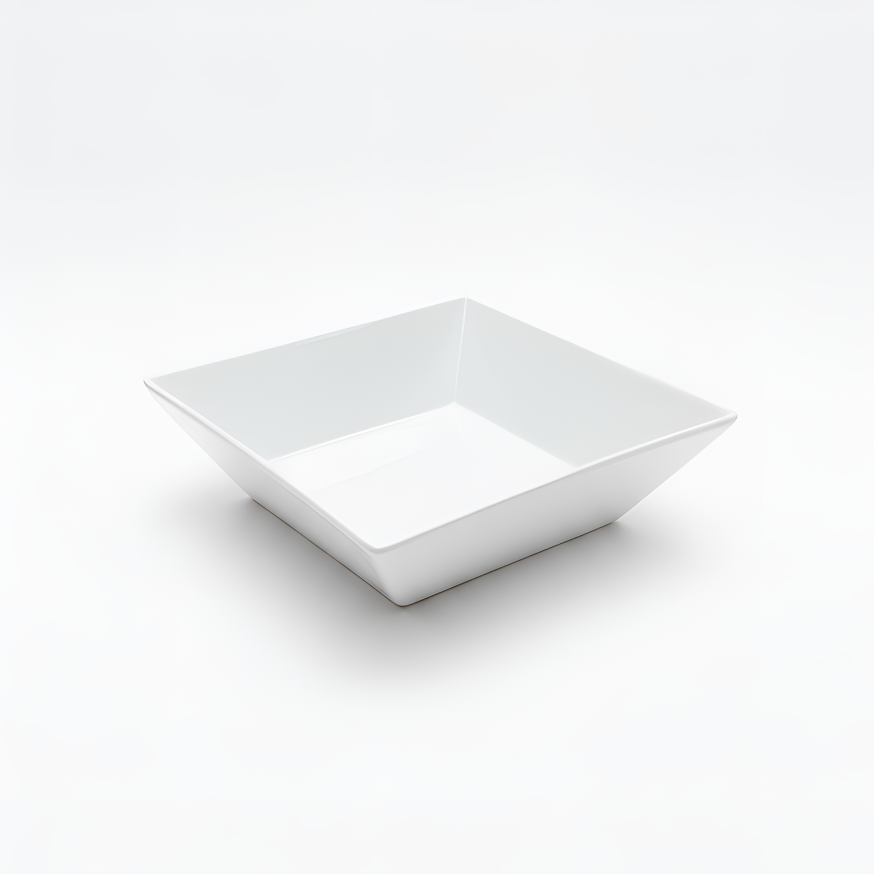 Pack x2 Grands saladiers carrés en porcelaine