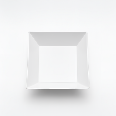 Pack x2 Grands saladiers carrés en porcelaine