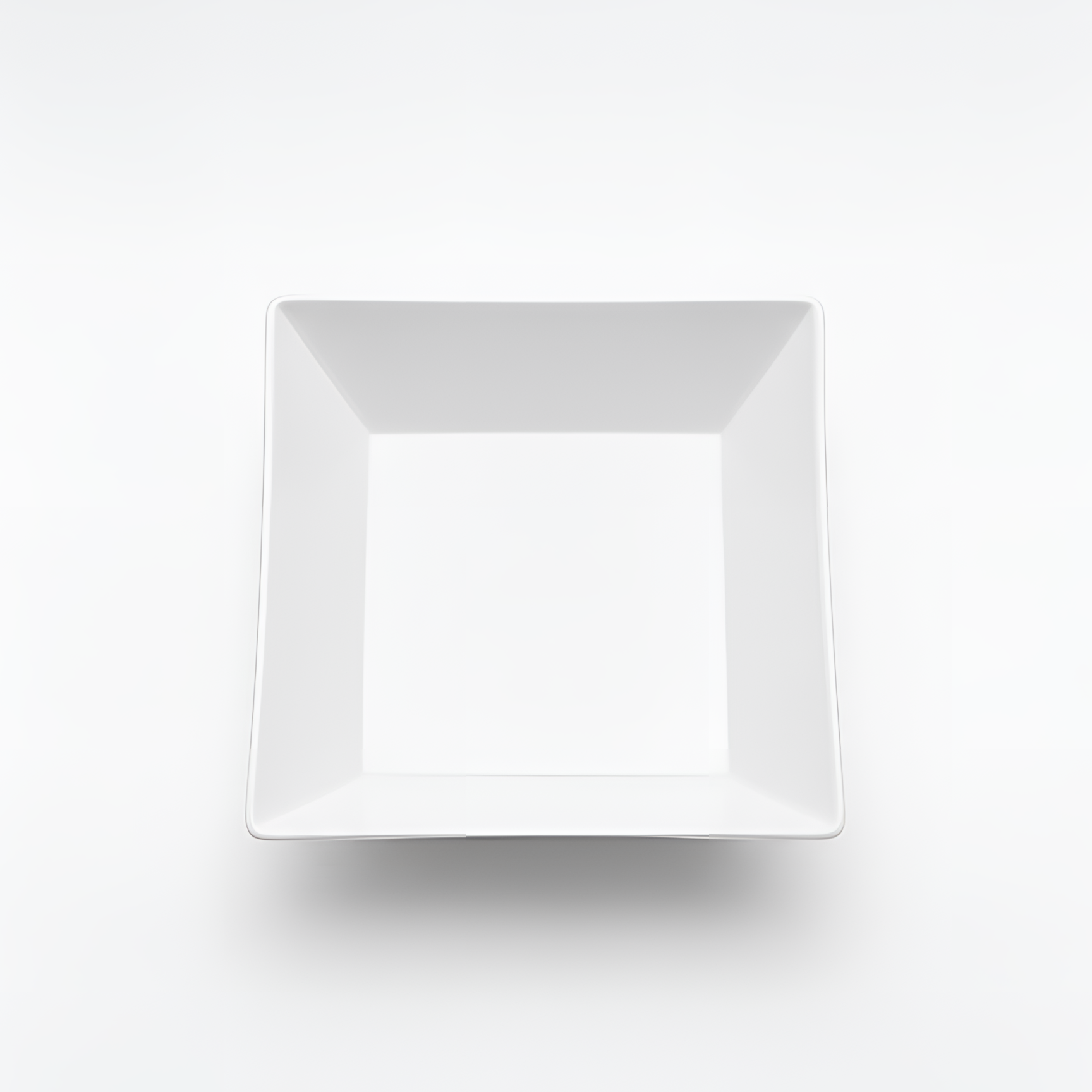 Pack x2 Grands saladiers carrés en porcelaine